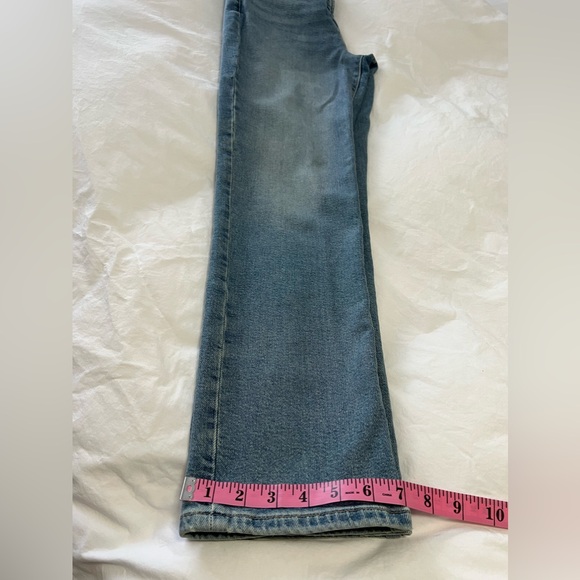 REISS | Women's SZ 26 Petite | High Rise Slim Straight Cut Jeans | Medium Wash - Picture 9 of 9